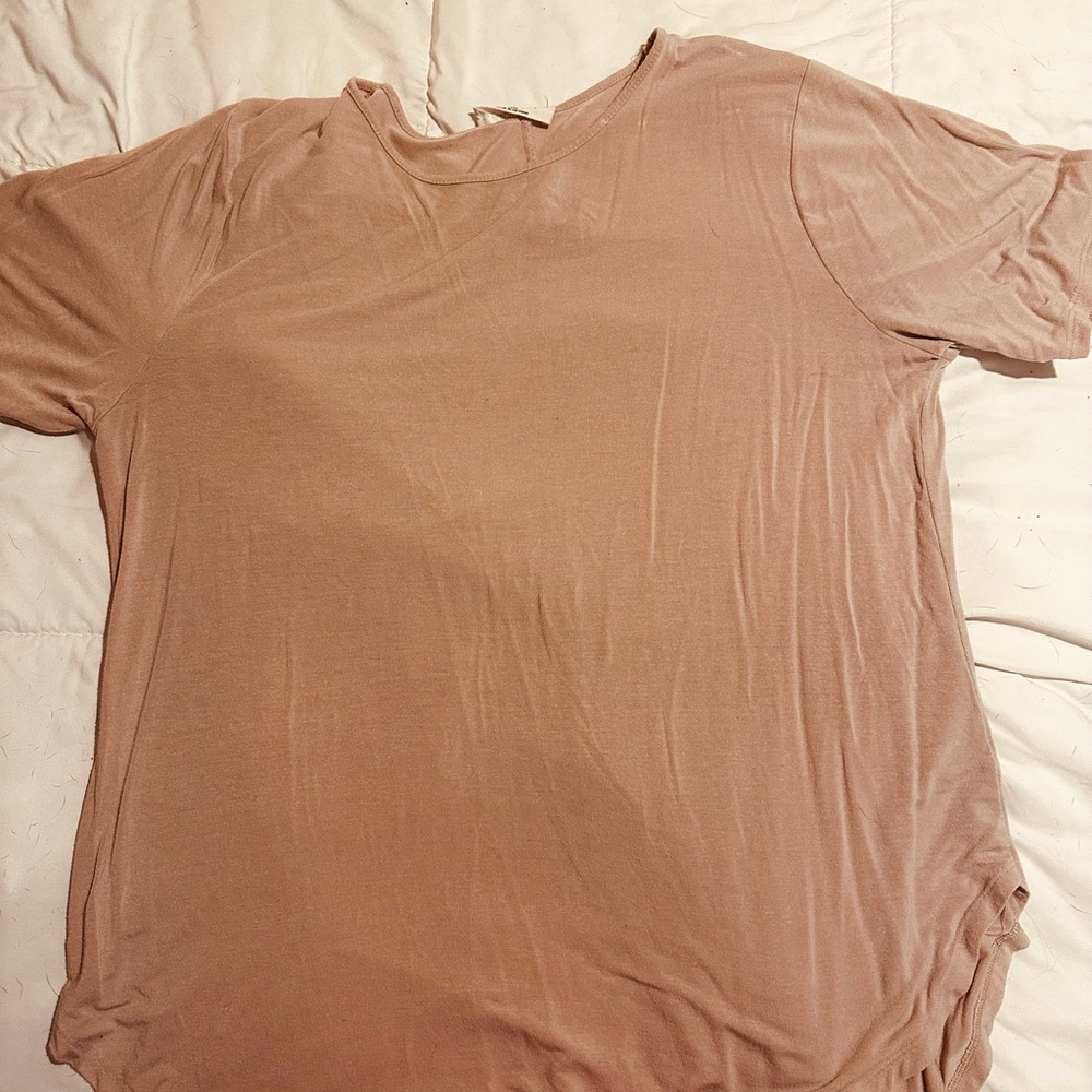 Zenana Dusty Pink Tunic top